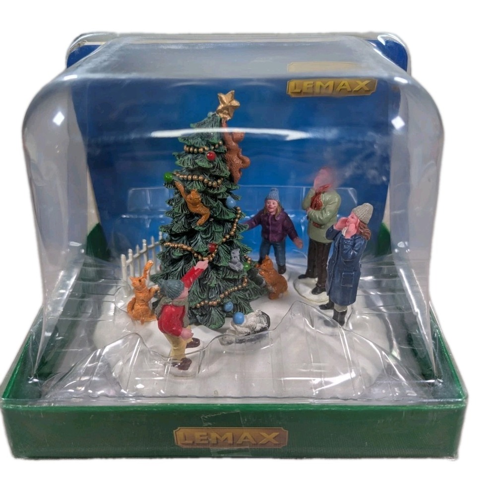 Lemax Christmas Catastrophe 73303 Village Table Accent New Sealed Retired 2017